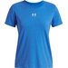 Koszulka damska Rival Core Under Armour - Blue Atlantis/White