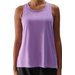 Bezrękawnik, top damski 4FWSS24TFTSF704 4F - fiolet