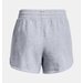 Spodenki damskie Rival Fleece Under Armour - szary