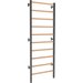 Drabinka gimnastyczna metal-drewno 225x80 cm EH-DG08 Endorfit - czarna