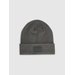 Czapka beanie U0857 4F - ciemny szary melanż