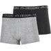 Bokserki męskie Boxers 2 pary Kappa - Black/Mid Grey