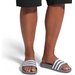 Klapki Adilette Aqua Adidas - szary/biały