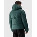 Kurtka puchowa męska TDJAM480 4F - ciemna zieleń