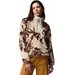 Bluza polarowa damska Sequoia Grove Printed Half Zip Columbia - Dark Stone Blossoming