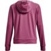 Bluza damska Rival Terry Hoodie Under Armour - różowy1