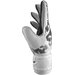 Rękawice bramkarskie juniorskie Attrakt Solid Junior Reusch - białe