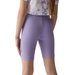 Legginsy, kolarki dziewczęce 4FJWSS24TTIGF134 4F - jasny fiolet