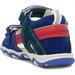 Sandały profilaktyczne T-118240 Jr Bartek - niebieski/czerwony