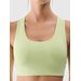 Biustonosz sportowy damski USBAF152 4F - jasna zieleń