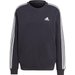 Bluza męska Essentials Fleece 3-Stripes Adidas - czarna