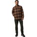 Koszula męska ocieplana Windward II Shirt Columbia - tobacco blurred ombre