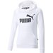 Bluza dziewczęca Essentials Logo Youth Hoodie Puma - biały