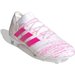 Buty piłkarskie korki Nemeziz 18.1 FG Adidas - biel/róż