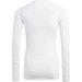 Longsleeve juniorski Techfit Aeroready Adidas - white
