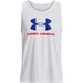 Bezrękawnik męski Sportstyle Logo Tank Under Armour - biała