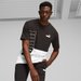 Koszulka męska Power Colorblock Tee Logo Puma - czarny/biały