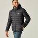 Kurtka puchowa męska Hooded Marizion Regatta - burnt henna/black