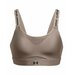 Biustonosz sportowy damski Infinity High Bra Under Armour - brązowy