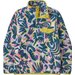 Bluza polarowa damska Lightweight Synchilla Snap-T Fleece Patagonia - Wild Botanist: Tidal Teal