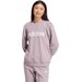 Bluza damska Essentials Linear French Terry Adidas - różowa