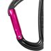 Karabinek Raven Straight OCUN - anthracite/pink