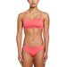 Strój kąpielowy damski Essential Racerback Bikini Set Nike Swim - coral