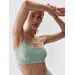 Biustonosz sportowy damski USBAF143 4F - mięta