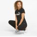 Koszulka damska ESS+ Metallic Logo Tee Puma - czarna