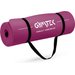 Mata do ćwiczeń gruba, do jogi NBR 1,5 Gymtek - Magenta