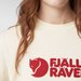 Koszulka damska Logo Fjallraven - Grey-Melange