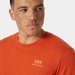 Koszulka męska Nord Graphic T-Shirt Helly Hansen - patrol orange