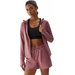 Bluza damska 4FAW23TFSWF208 4F - jasny róż