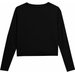 Longsleeve damski 4FSS23TFLOF075 4F - czarna