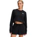 Bluza damska Rival Terry Crew Under Armour - black