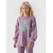Bluza dziewczęca TSWSF1214 4F - fiolet