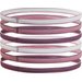 Opaski do włosów Mini Headbands 6szt Under Armour - Pink Elixir / Misty Purple