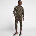 Bluza męska moro Sportswear Club Camo Crew Nike - khaki