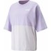 Koszulka damska Colorblock Tee Puma - vivid violet