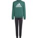 Dres juniorski Essentials Big Logo Fleece Jogger Adidas - zielono-czarny