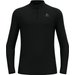 Longsleeve termoaktywny męski The Natural Merino 200 Base Layer Half Zip Odlo - black