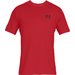 Koszulka męska Sportstyle Left Chest Logo Under Armour - czerwona