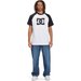 Koszulka męska Star Raglan HSS DC Shoes - white/black