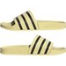 Klapki Adilette Slides Adidas - żółty/czarny