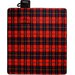 Koc piknikowy z izolacją 180x200cm Meteor - czerwona krata