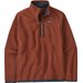 Bluza polarowa męska Better Sweater 1/4 Zip Fleece Patagonia - Burnished Red