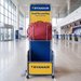 Plecak do samolotu kabinowy, rozszerzany Travel Fold Outtec - czerwony