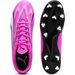 Buty piłkarskie, korki Ultra Play FG/AG Puma - różowe