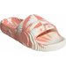 Klapki Adilette 22 Adidas - biały/różowy
