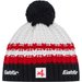 Czapka Kova Pompon MÜ SA Eisbar - white/black/ketchup